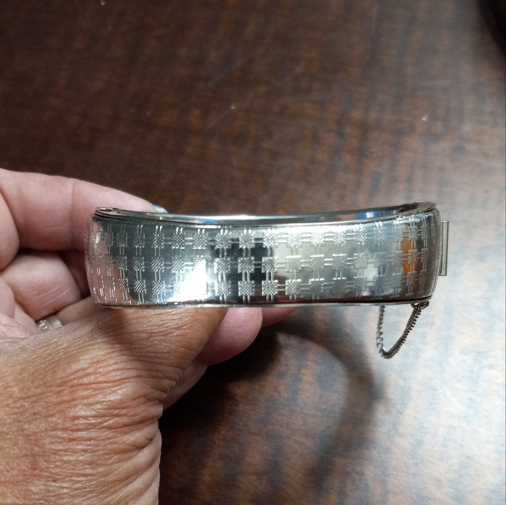 Vintage Hobe Bangle Sterling Bracelet 1965